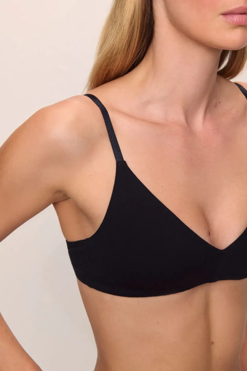 Eberjey Pima Stretch Cotton Bralette サイドビュー 公式